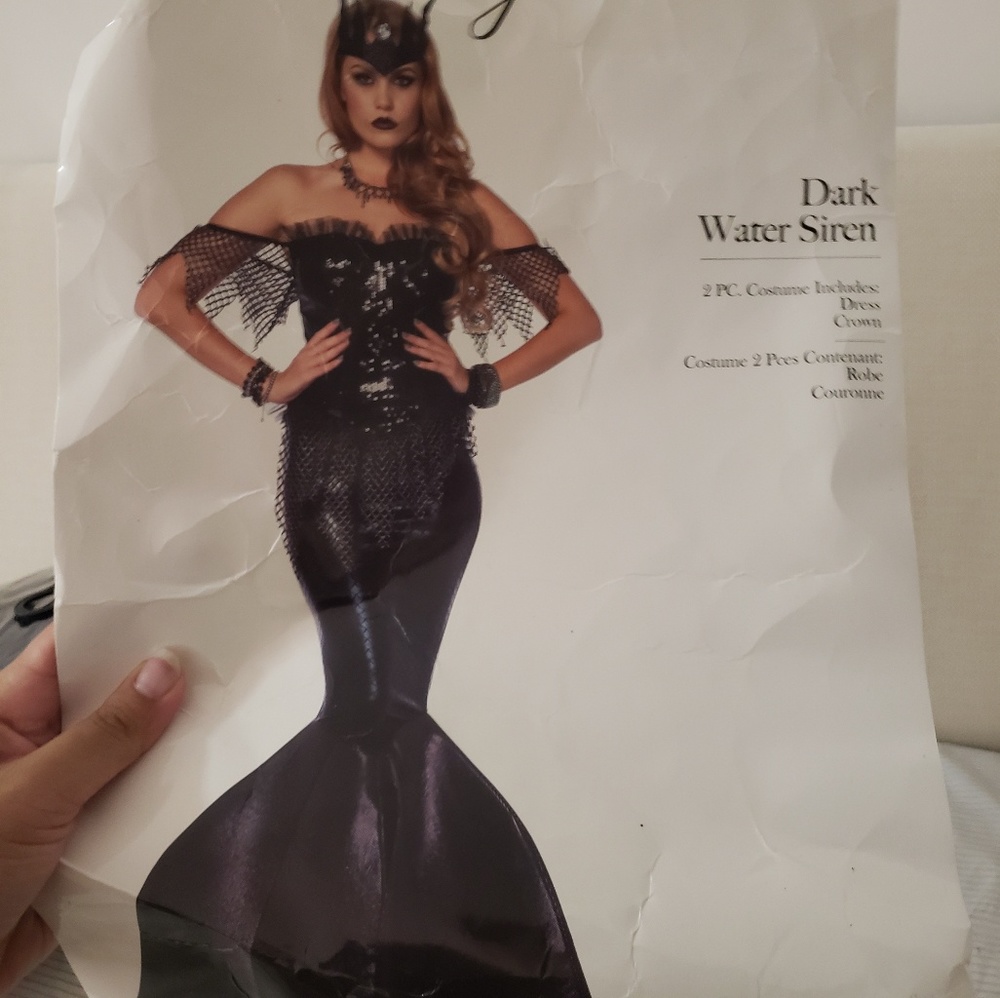 Leg Avenue dark mermaid Halloween costume